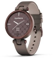 Garmin Lily Classic Dark Bronze/Paloma Leather Band - Smart Watch
