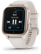 Smart hodinky Garmin Venu Sq 2 Music Ivory/Peach Gold - Chytré hodinky