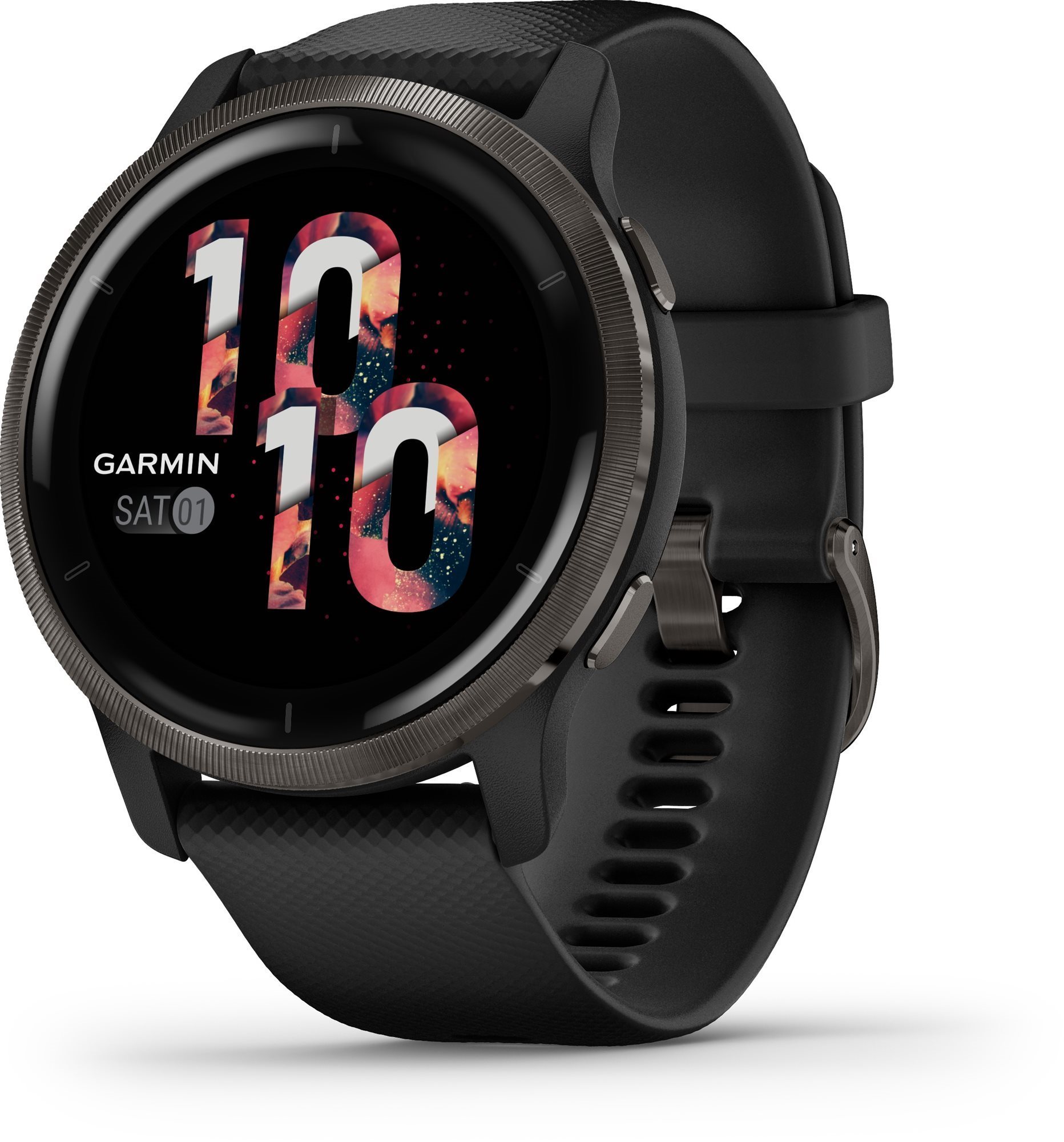 Garmin Venu 2 Slate/Black Band - Chytré hodinky | Alza.cz