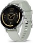 Garmin Venu 3S Silver/Sage Gray Band - Smart Watch