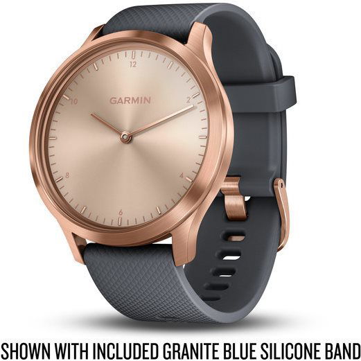 Garmin vívomove optic premium sales rose gold gray suede