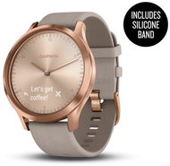 Garmin vívomove Optic Premium Rose Gold Grey Suede - Smart Watch