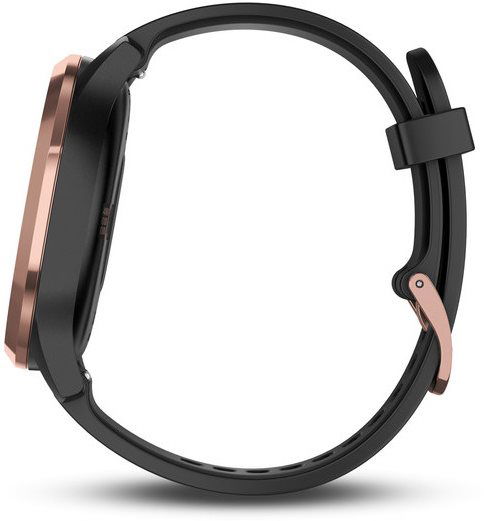 Garmin watch black and rose online gold