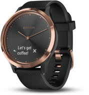 Garmin vívomove Optic Sport Rose Gold Black (Size S/M) - Smart Watch