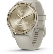 Garmin Vívomove Trend Cream Gold/French Grey - Chytré hodinky