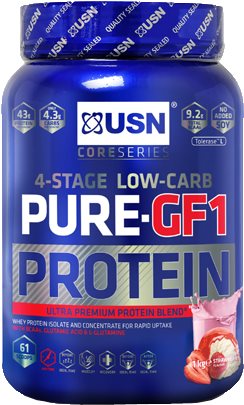 USN Pure Protein GF-1 strawberry - Protein - Main image