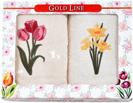 Praktik Gift set of towels Spring flowers 50 × 100 cm, 2 pcs - Towel