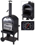 PROGARDEN 3in1 multifunctional pizza oven / grill and smoker - Grill