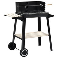 PROGARDEN Charcoal grill with spit 83×86cm - Grill