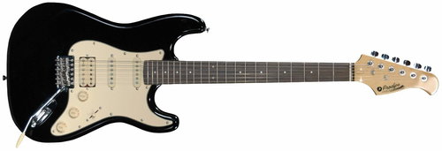 Prodipe Guitars ST83 RA Black - Electric Guitar - Main image