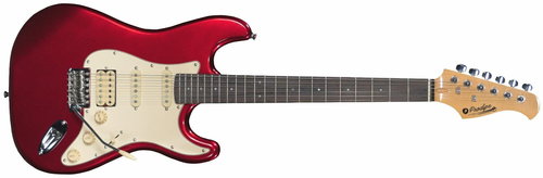 Prodipe Guitars ST83 RA Candy Red - Electric Guitar - Main image