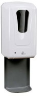 PREZENTA Non-contact Dispenser for Liquid Disinfection with Drip Tray and Batteries - Disinfection Stand