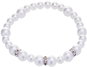Bracelet Preciosa Pearl bracelet Silky Pearl with wax pearls Preciosa, white matt - Náramek