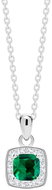 Preciosa Silver pendant with chain Minas, with cubic zirconia Preciosa - Necklace