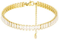 Preciosa Gold-plated bracelet in surgical steel Luxe with cubic zirconia - Bracelet