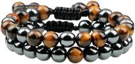 Predator Q1 Daffodil men's bracelets black, set of 2 - Bracelet