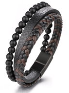 Predator Q1 Driftstone men's bracelet black 22 cm - Bracelet