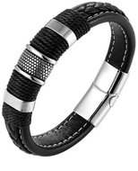 Predator Q1 Fernstone men's bracelet black 22 cm - Bracelet
