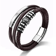 Predator Q1 Wildstone men's bracelet brown 20,5 cm - Bracelet