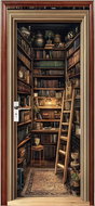 Predator Q1 Self-adhesive 2D wallpaper for doors, library mural - Self-Adhesive Wallpaper