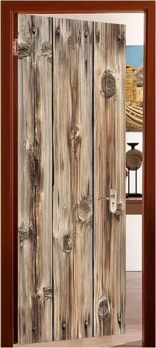 Predator Q1 Self-adhesive 2D wallpaper for doors, ribbed boards - Self-Adhesive Wallpaper - Main image