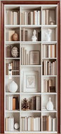 Predator Q1 Self-adhesive 2D wallpaper for doors, library - Self-Adhesive Wallpaper