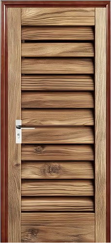 Predator Q1 Self-adhesive 2D wallpaper for doors, louver design - Self-Adhesive Wallpaper - Main image