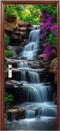 Predator Q1 Self-adhesive 2D wallpaper for doors, waterfall - Self-Adhesive Wallpaper