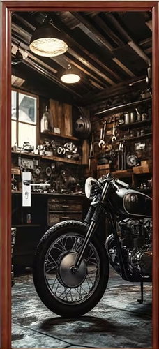 Predator Q1 Self-adhesive 2D wallpaper for doors, motorbike - Self-Adhesive Wallpaper - Main image