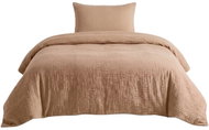 PREM INTERNATIONAL muslin bedding cappuccino 140×200cm, 70×90cm - Bed Linen