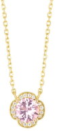 Preciosa Pozlacený stříbrný náhrdelník Astralis s kubickou zirkonií (Ag 925/1000, 2g) - Necklace
