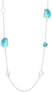 Preciosa Náhrdelník Auria z chirurgické oceli s českým křišťálem a perlemi Preciosa, dlouhý - Necklace