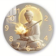 Predator Q1 Wall Clock Buddha 30 cm × 30 cm - Wall Clock