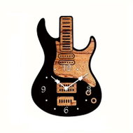 Predator Q1 Wall clock with rock guitar design 28 cm × 40 cm - Wall Clock