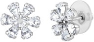 Preciosa Bižuterní náušnice Bellissima, květ s českým křišťálem Preciosa - Earrings