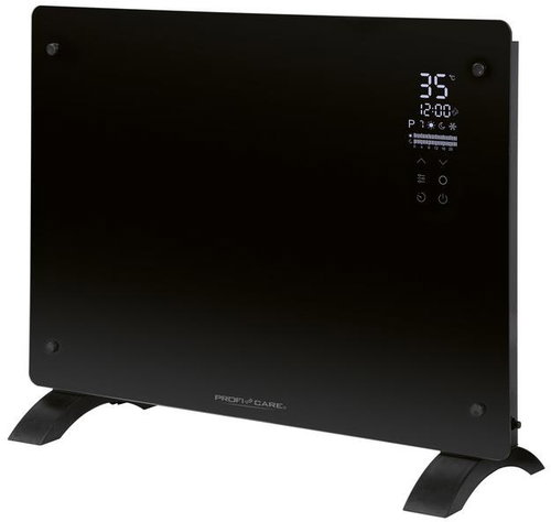 ProfiCare GKH 3118 glass convector black - Convector - Main image