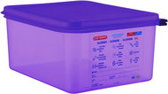 ARAVEN PP GN 1/2 10 l, purple, airtight, anti-allergenic - Gastro Container