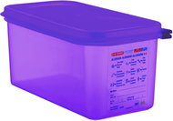 ARAVEN PP GN 1/3 6 l, purple, airtight, anti-allergenic - Gastro Container