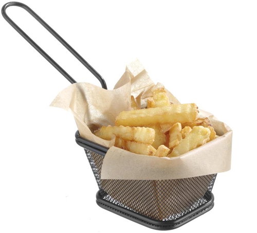 HENDI serving mini frying basket stackable black 425671 - Gastro Container - Main image