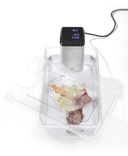 HENDI gn Lid with Cut-out for Sous Vide, 530x225mm, 864227 - Gastro Container - Main image