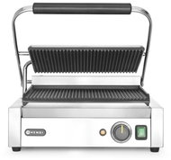 HENDI kontaktní gril panini, 
oboustranně žebrovaný 263655 - Elektrický gril