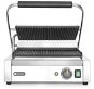 HENDI Contact Grill Panini, Ribbed on Both Sides 263655 - Electric Grill