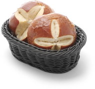 HENDI oval bread basket black 426777 - Bread Basket