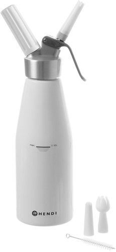 HENDI KL 1l, White 588376 - Whipped Cream Dispenser - Main image