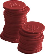 HENDI advance tokens 665145, 100 pcs, red - Gastro Equipment