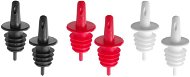 HENDI funnels - 2 black, 2 white, 2 red, 6 pcs 599440 - Pour Spout 
