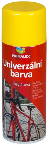 Primalex Universal paint RAL 1018 zinc yellow 400 ml - Spray Paint - Main image