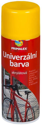 Primalex Universal paint RAL 1023 yellow transport 400 ml - Spray Paint - Main image