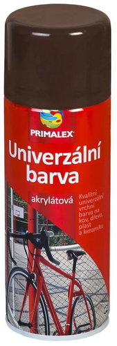 Primalex Universal paint RAL 8017 chocolate brown 400 ml - Spray Paint - Main image