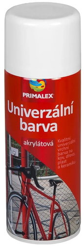 Primalex Universal paint RAL 9003 signal white Gloss 400 ml - Spray Paint - Main image